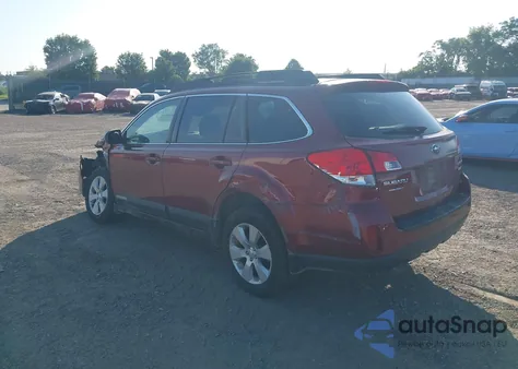 2012 Subaru Outback 2.5I Premium z USA, uszkodzony, nr VIN 4S4BRBGC2C3299919